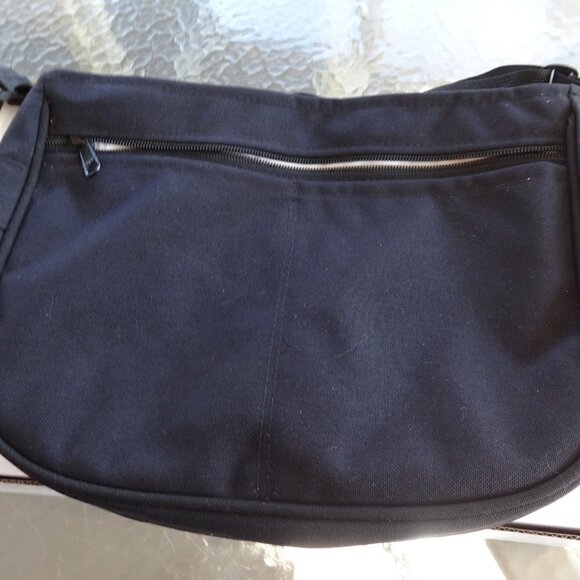 Firefights Rule bag made in USA 10x13 shoulder /cross body canvas exterior black - Picture 4 of 7